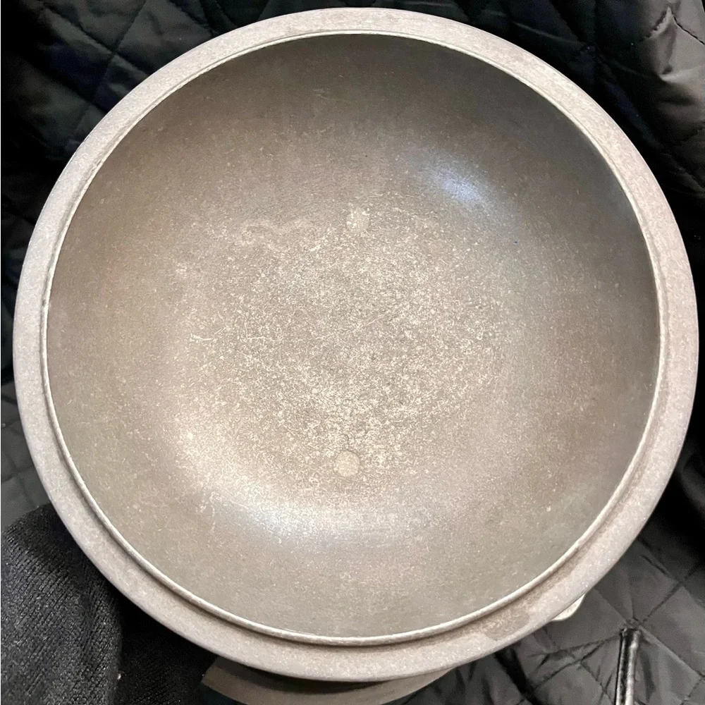 Vintage Century Silver Seal Hammered Aluminum Dutch Oven Roaster w Lid 2 Qt 9.5